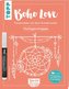 Boho Love. Fensterdeko mit dem Kreidemarker. Vorlagenmappe