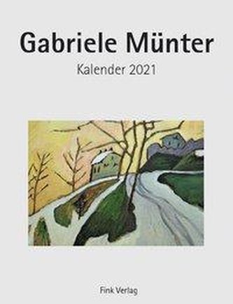 Gabriele Münter 2021. Kunstkarten-Einsteckkalender