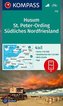 KOMPASS Wanderkarte Husum, St. Peter-Ording, Südliches Nordfriesland 1:50 000