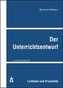 Der Unterrichtsentwurf