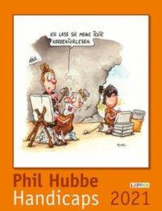Handicaps 2021: Monatskalender für die Wand