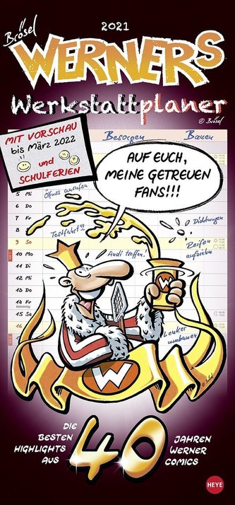 Werners Werkstattplaner 2021