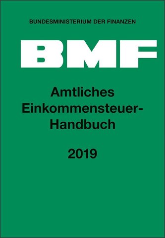 Amtliches Einkommensteuer-Handbuch 2019