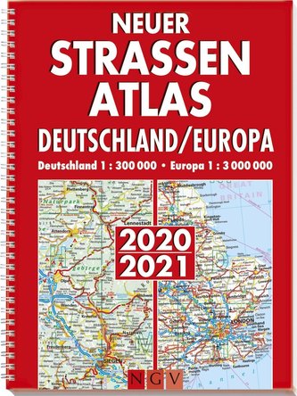Neuer Straßenatlas Deutschland / Europa 2020 / 2021