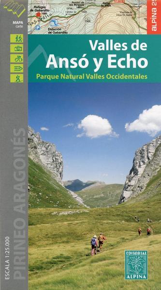 Anso y Echo 1 : 25 000 Wanderkarte
