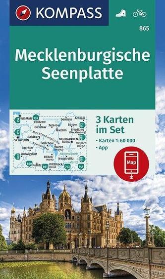 Mecklenburgische Seenplatte 1:60 000