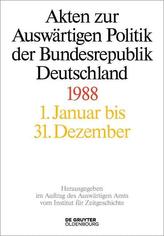 Akten zur Auswärtigen Politik BRD 1988 / 2 Teilbde.