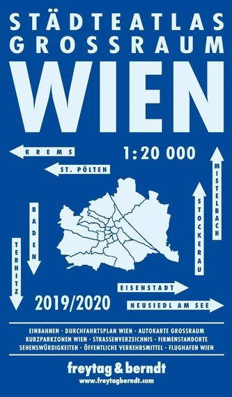Wien Großraum Städteatlas, Stadtplan 1:20.000