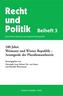 100 Jahre Weimarer und Wiener Republik - Avantgarde der Pluralismustheorie.