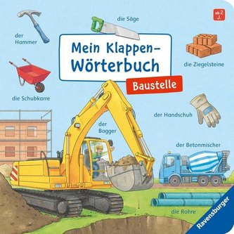 Mein Klappen-Wörterbuch: Baustelle