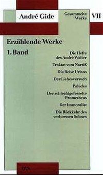 Erzählende Werke 1