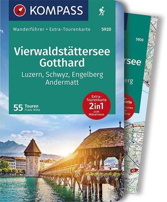 KOMPASS Wanderführer Vierwaldstättersee, Gotthard