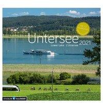 Der Untersee 2021. Postkarten-Tischkalender