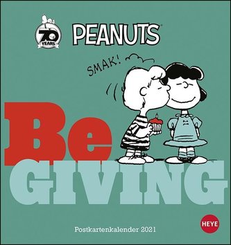 Peanuts Postkartenkalender 2021