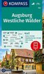 KOMPASS Wanderkarte Augsburg, Westliche Wälder 1:50 000