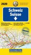 Straßenkarte Schweiz ACS 1:275 000 Ausgabe 2020
