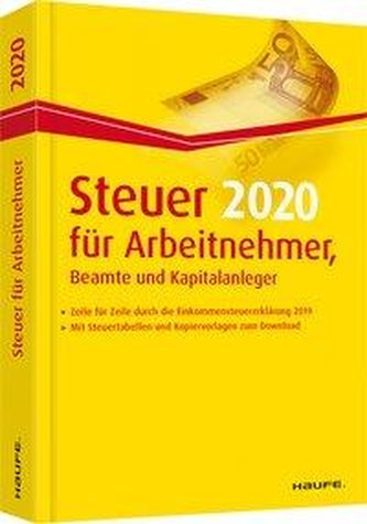 Steuer 2020 für Arbeitnehmer, Beamte und Kapitalanleger