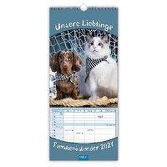 Familienkalender Unsere Lieblinge 2021
