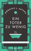 Ein Toter zu wenig