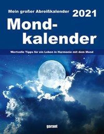 Mond 2021 Abreißkalender