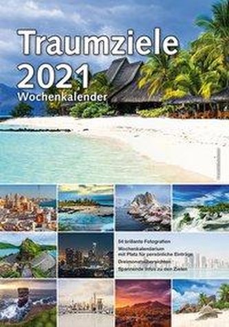 Wochenkalender Traumziele 2021