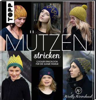 Mützen stricken by Woolly Wormhead