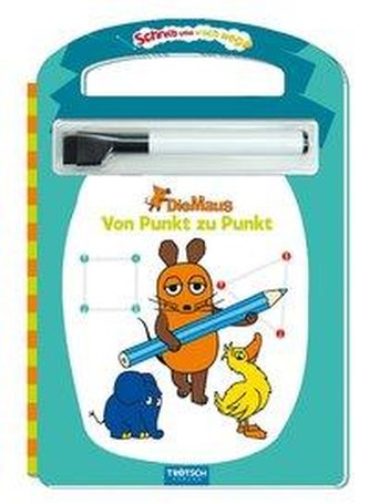 Trötsch Die Maus Schreib und wisch weg Von Punkt zu Punkt