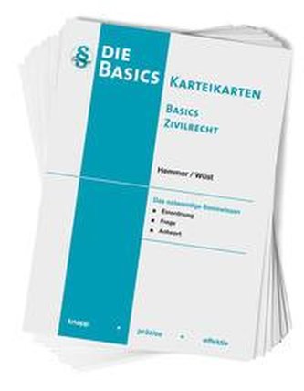 Basics Zivilrecht. Karteikarten