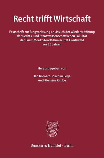 Recht trifft Wirtschaft