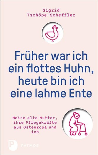 Früher war ich ein flottes Huhn, heute bin ich eine lahme Ente