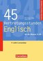 Vertretungsstunden 5.-10. Schuljahr. 45 Vertretungsstunden Englisch
