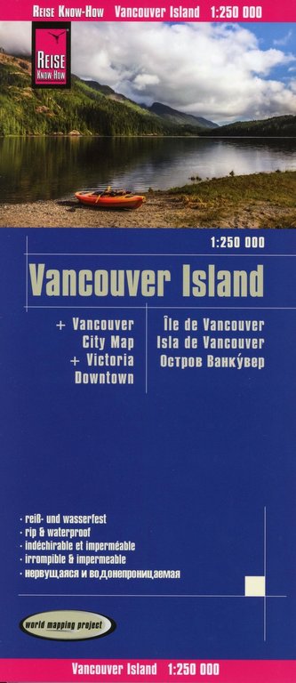 Reise Know-How Landkarte Vancouver Island 1:250.000