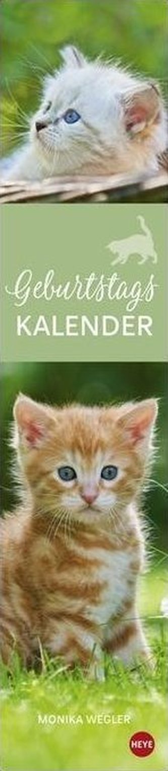Katzen Geburtstagskalender