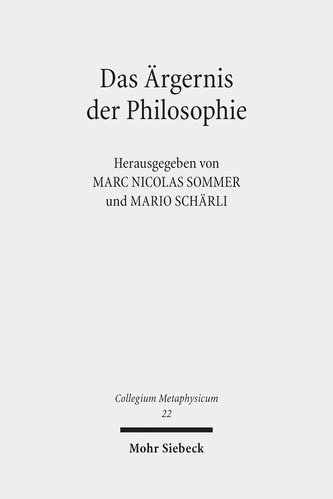 Das Ärgernis der Philosophie