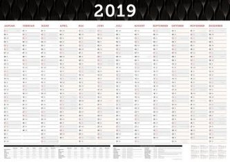 Großer Wandkalender 2019 Großer Wandkalender 2019