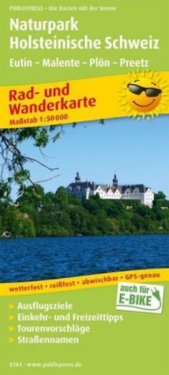 PUBLICPRESS Rad- und Wanderkarte Naturpark Holsteinische Schweiz - Eutin, Malente, Plön,Preetz PUBLICPRESS Rad- und Wanderkarte Naturpark Holsteinische Schweiz - Eutin, Malente, Plön,Preetz