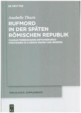 Rufmord in der späten römischen Republik
