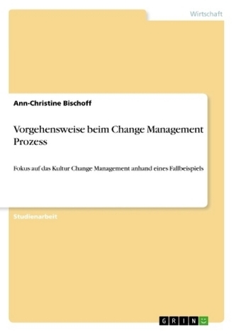 Vorgehensweise beim Change Management Prozess
