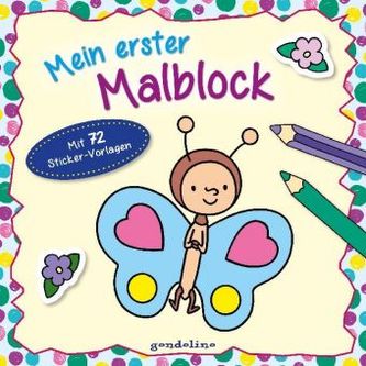 Mein erster Malblock - Schmetterling