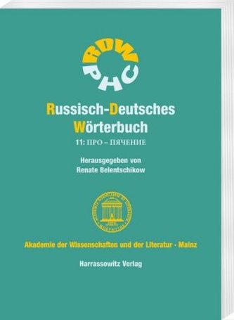 Russisch-Deutsches Wörterbuch. Bd.11