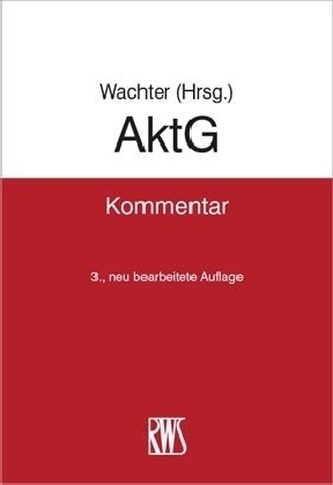 AktG, Kommentar zum Aktiengesetz