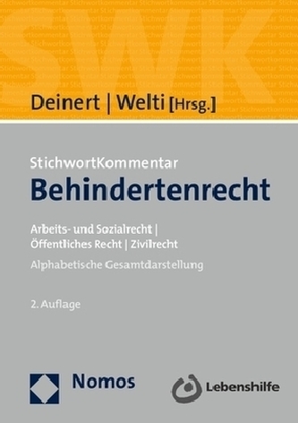 StichwortKommentar Behindertenrecht StichwortKommentar Behindertenrecht
