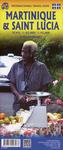 International Travel Map ITM Touristische Karte Saint Lucia