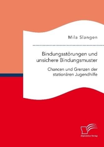 Bindungsstörungen und unsichere Bindungsmuster. Chancen und Grenzen der stationären Jugendhilfe Bindungsstörungen und unsichere Bindungsmuster. Chancen und Grenzen der stationären Jugendhilfe