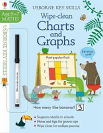 Wipe-Clean Charts & Graphs 6-7