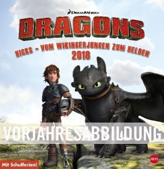 Dragons Broschurkalender 2019