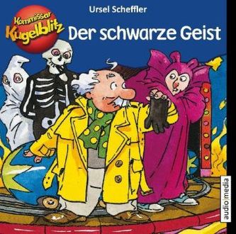 Kommissar Kugelblitz - Der schwarze Geist, 1 Audio-CD