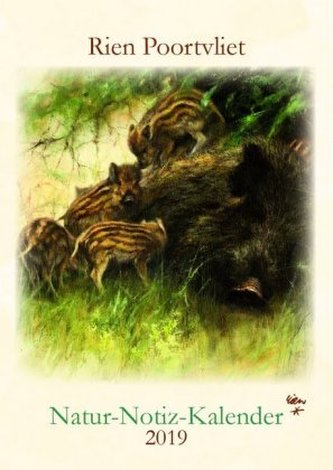 Notizkalender Rien Poortvliet 2019