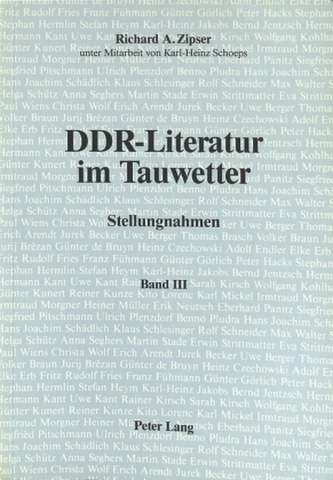 DDR-Literatur im Tauwetter