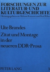 Zitat und Montage in der neueren DDR-Prosa